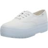 image:imageKeds Womens The Platform LugOff White Canvas