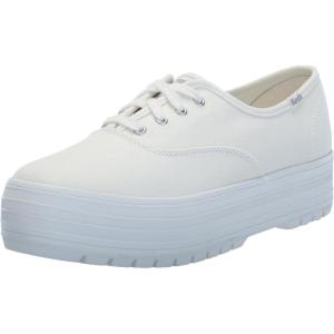 image:imageKeds Womens The Platform LugOff White Canvas
