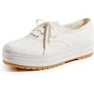 image:imageKeds Womens The Platform LugWhite Eyelet