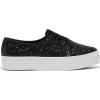 image:imageKeds Womens Point Lace Up SneakersBlack Glitter