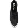 image:imageKeds Womens Point Lace Up SneakersBlack Glitter