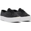 image:imageKeds Womens Point Lace Up SneakersBlack Glitter