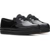 image:imageKeds Womens Point Lace Up SneakersBlackBlack Patent Leather