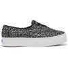 image:imageKeds Womens Point Lace Up SneakersBlackSilver Canvas Mini Dot
