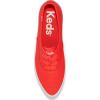 image:imageKeds Womens Point Lace Up SneakersRed Linen