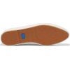 image:imageKeds Womens Point Lace Up SneakersSilver Iridescent Leather