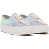 image:imageKeds Womens Point Lace Up SneakersSilver Iridescent Leather