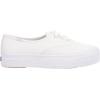 image:imageKeds Womens Point Lace Up SneakersWhite Canvas