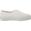 image:imageKeds Womens Point Lace Up SneakersWhite Leather