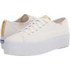 image:imageKeds Womens Triple Up SneakerWhiteGold