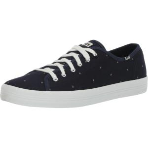 image:imageKeds Womens Kickstart Lace Up SneakerNavyOatmeal Canvas