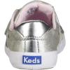 image:imageKeds Courtney Hook amp Loop SneakerSilver Metallic
