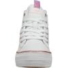 image:imageKeds Courtney Hook amp Loop SneakerWhite Canvas WSequin Heart