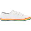image:imageKeds Kickstart Seasonal SneakerWhiteRainbow