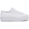 image:imageKeds Triple Up Canvas Sneaker Womens White 5 Medium