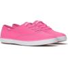 image:imageKeds Womens Champion Seasonal LaceUp Fashion SneakerNeon Pink Canvas