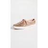 image:imageKeds Womens Champion Seasonal LaceUp Fashion SneakerRose Gold Glitter Textile