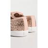 image:imageKeds Womens Champion Seasonal LaceUp Fashion SneakerRose Gold Glitter Textile