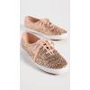 image:imageKeds Womens Champion Seasonal LaceUp Fashion SneakerRose Gold Glitter Textile