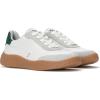 image:imageKeds Womens Contest Lace Up Fashion SneakerLight GreyForest Green LeatherSuede