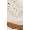 image:imageKeds Womens Contest Lace Up Fashion SneakerOatmealTaupe Perf LeatherSuede