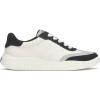 image:imageKeds Womens Contest Lace Up Fashion SneakerWhiteBlack LeatherSuede