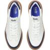 image:imageKeds Womens Contest Lace Up Fashion SneakerWhiteNavy LeatherSuede
