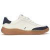 image:imageKeds Womens Contest Lace Up Fashion SneakerWhiteNavy LeatherSuede