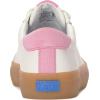 image:imageKeds Womens Jump Kick TToe Lace UpSnow WhiteHot Pink LeatherSuede