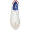 image:imageKeds Womens Jump Kick TToe Lace UpSnow WhiteRed LeatherSuede