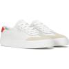 image:imageKeds Womens Jump Kick TToe Lace UpSnow WhiteRed LeatherSuede