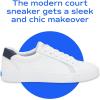 image:imageKeds Womens Pursuit Lace UpSilver Iridescent Leather