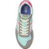image:imageKeds Womens Rena Lace Up SneakerGreyMintNeon Pink MeshSuede