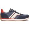 image:imageKeds Womens Rena Lace Up SneakerNavyKeds Neon Red MeshSuede