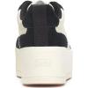 image:imageKeds Womens Skyler II LaceupEgretBlack LeatherSuede
