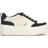 image:imageKeds Womens Skyler II LaceupEgretBlack LeatherSuede