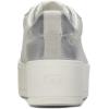 image:imageKeds Womens Skyler II LaceupSilver Distressed Metallic Leather