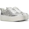 image:imageKeds Womens Skyler II LaceupSilver Distressed Metallic Leather