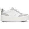 image:imageKeds Womens Skyler II LaceupWhiteGrey Leather
