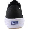 image:imageKeds Womens Triple Kick SneakerBlack Canvas