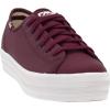 image:imageKeds Womens Triple Kick SneakerBurgundy Leather