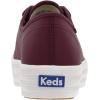 image:imageKeds Womens Triple Kick SneakerBurgundy Leather