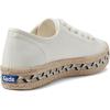 image:imageKeds Womens Triple Kick SneakerNatural Jute Braid Foxing