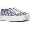 image:imageKeds Womens Triple UpLight Blue Floral Canvas