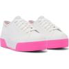 image:imageKeds Womens Triple UpWhitePink Bumper Foxing Stripe