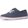 Navy/Red Canvas