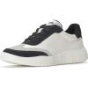 White/Black Leather/Suede