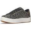 image:imageKeds Womens Park Lace Up SneakersBlackGold Jacquard