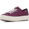 Burgundy Bottom Foxing Stripe