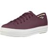 image:imageKeds Womens Triple Kick SneakerBurgundy Leather